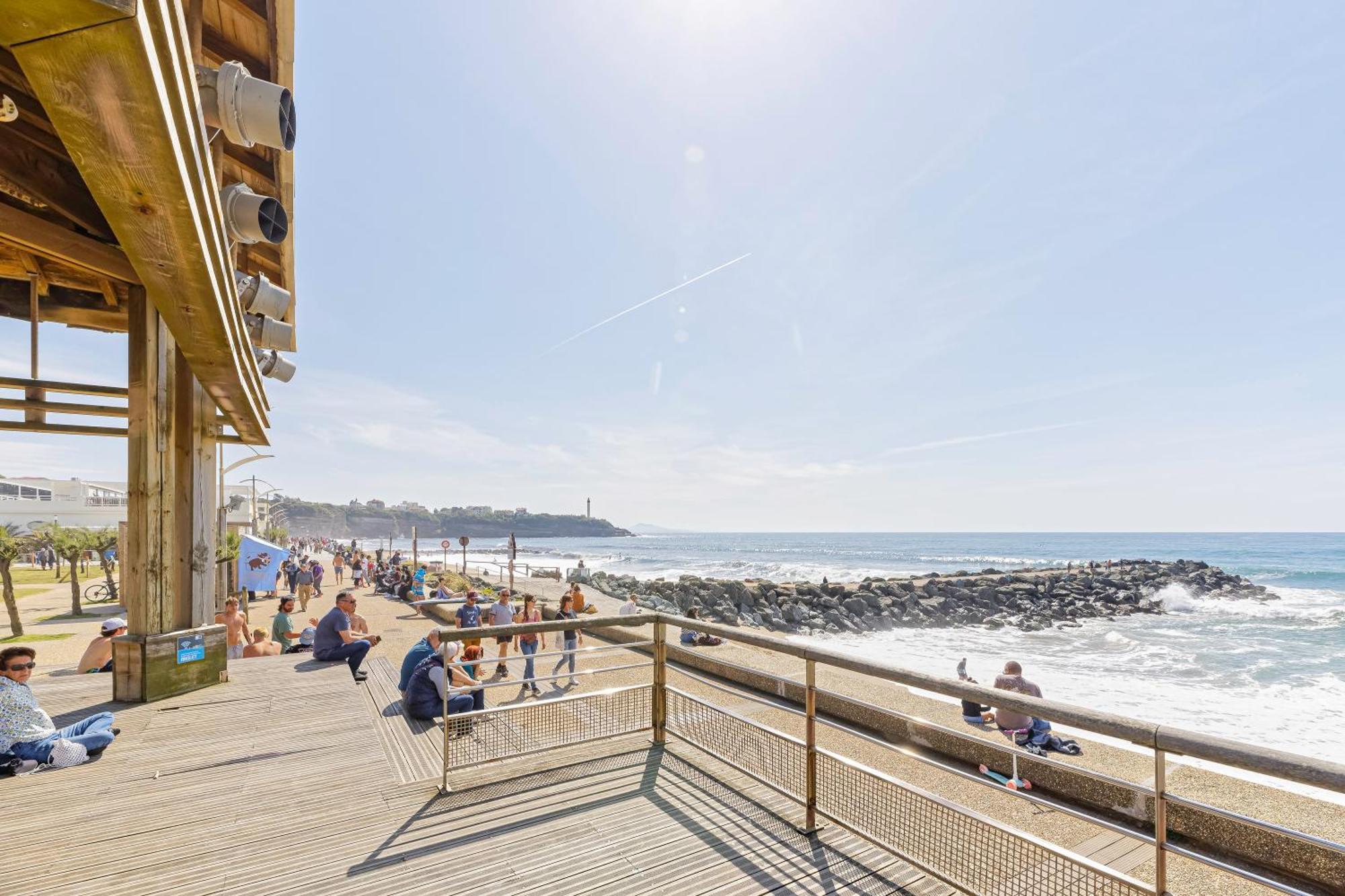 Golden Sand Anglet Biarritz - Front De Mer - Parking Privatif Gratuit Exterior photo